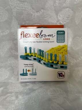 KB‎ Flexee Loom Links Chunky 5/8" Gauge Knitting Loom Kit